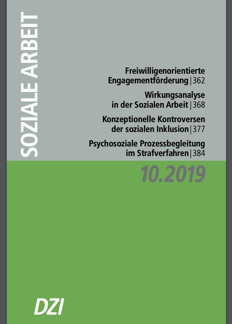 ökonomisierung Der Sozialen Arbeit Einzelansicht Publikationen | NZFH Frühe Hilfen