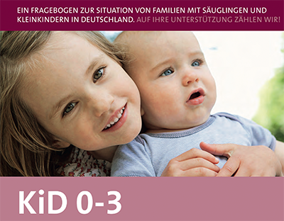 NZFH KID-Befragung Abbildung Publikation KID-Befragung Kleinkind mit Baby