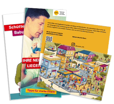 Fächer aus verschiedenen Materialien zu Willkommensbesuchen