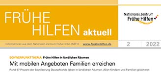Ausschnitt Titelbild Frühe Hilfen aktuell 2/2022
