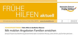 Vergrößerung der Titelseite Frühe Hilfen aktuell