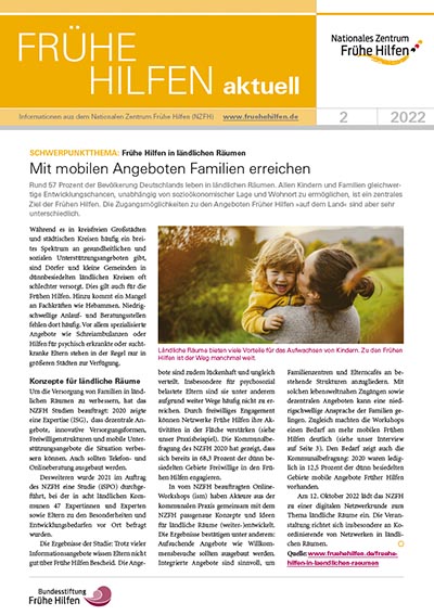 Titelbild Frühe Hilfen aktuell 2 2022