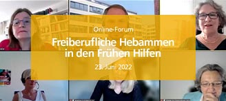 Titelbild Aufzeichnung Online-Forum mit Play-Button