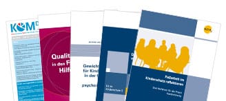Fächerbild Publikationen QE Kinderschutz