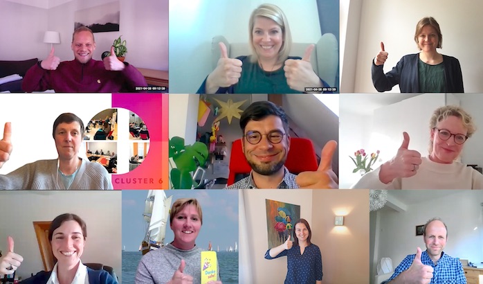 Bild-Collage der Clusterverantwortlichen aus dem NZFH und dem Felsenweg-Institut