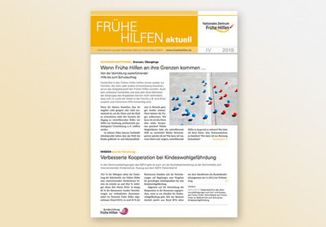 Titelbild Frühe Hilfen aktuell 04/2018