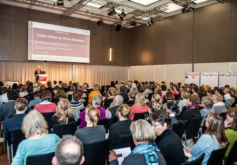 Teilnehmende der Netzwerkkonferenz im Plenum