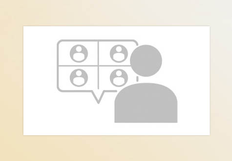 Icon Digitale Sprechstunden für Fachkräfte, Freiwillige und Gastfamilien