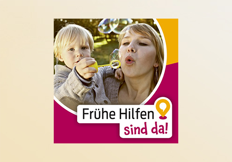 Instagram Post Frühe Hilfen sind da