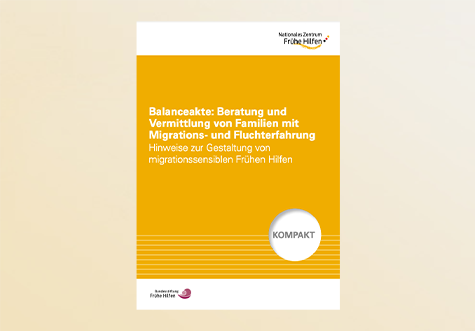 Titelbild Publikation Kompakt: Frühe Hilfen migrationssensible gestalten 