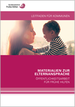 Leitfaden für Kommunen. Materialien zur Elternansprache. Öffentlichkeitsarbeit für Frühe Hilfen