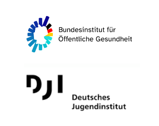 Logos Bundesinstitut für Öffentliche Gesundheit und Deutsches Jugendinstitut