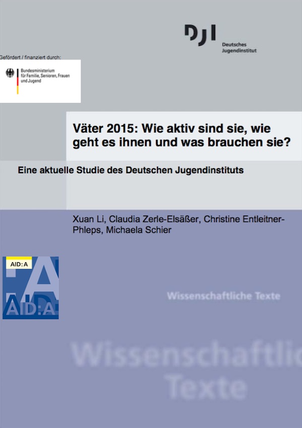 Cover: Väter 2015 – Eine aktuelle Studie des Deutschen Jugendinstituts