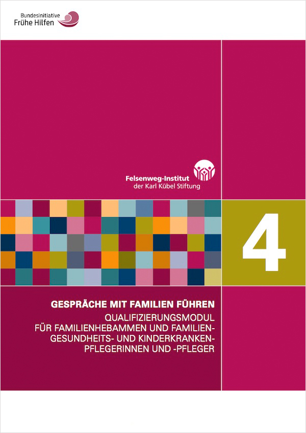Cover: Qualifizierungsmodul 4 – Gespräche mit Familien führen