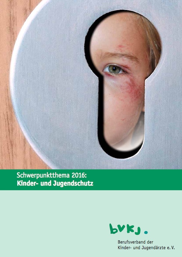 Cover: Kinder- und Jugendschutz – BVKJ-Schwerpunktbroschüre 2016