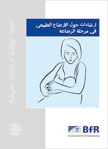 Cover: Stillempfehlungen der Nationalen Stillkommission in arabischer Sprache