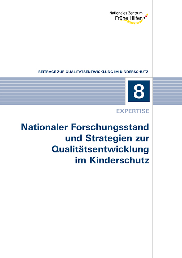 Titelbild: Expertise Nationaler-Forschungsstand und Strategien zur Qualitaetsentwicklung im Kinderschutz