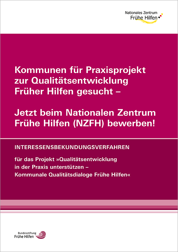 Titelbild: Vorhabensbeschreibung Interessensbekundungsverfahren 