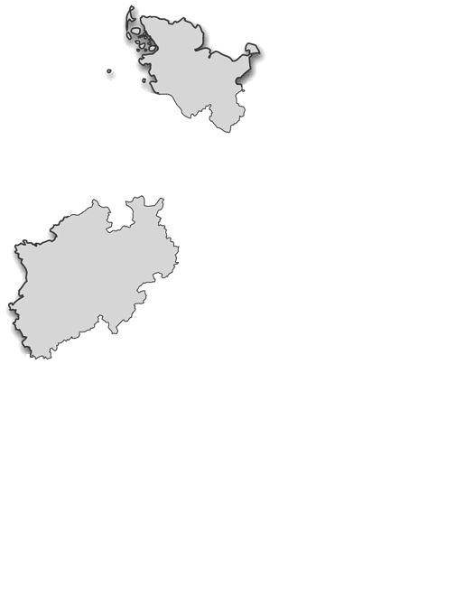 Nordrhein-Westfalen, Schleswig-Holstein