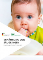 Titelbild - Ernährung von Säuglingen - Empfehlungen für das erste Lebensjahr