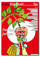 Titelbild - Zeitschrift "frühe Kindheit": Partizipation junger Kinder