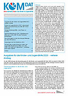 Titelbild - KomDat 2021/03: Kommentierte Daten zur Kinder- und Jugendhilfe