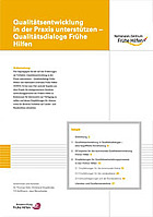 Titelbild - Impulspapier: Qualitätsentwicklung in der Praxis unterstützen