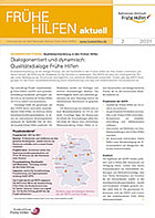 Titelbild - Frühe Hilfen aktuell. Ausgabe 02/2021