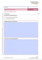 Titelbild - Ressourcen und Belastungen. Formular zu Modul 3, Verlauf der Betreuung, der Dokumentationsvorlage Frühe Hilfen
