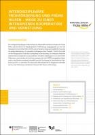 Titelbild - Interdisziplinäre Frühförderung und Frühe Hilfen – Wege zu einer intensiveren Kooperation und Vernetzung