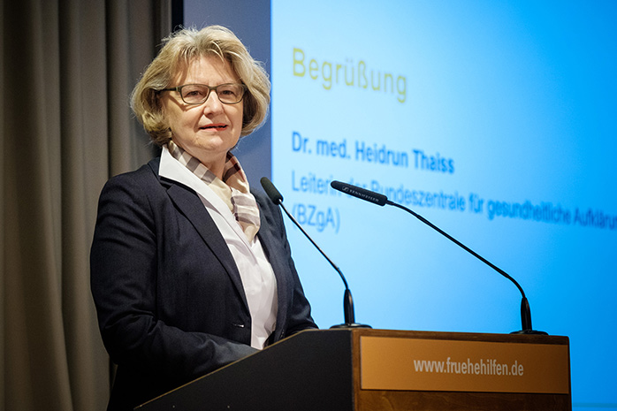 Begrüßung durch Dr. Heidrun Thaiss