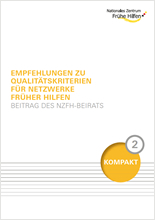 Empfehlungen zu Qualitätskriterien für Netzwerke Frühe Hilfen –  Beitrag des NZFH-Beirats