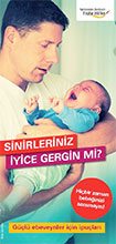 Titelbild - Faltblatt "Ihre Nerven liegen blank?" auf Türkisch